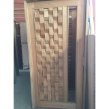 quanto custa porta maciça de madeira na Água Funda